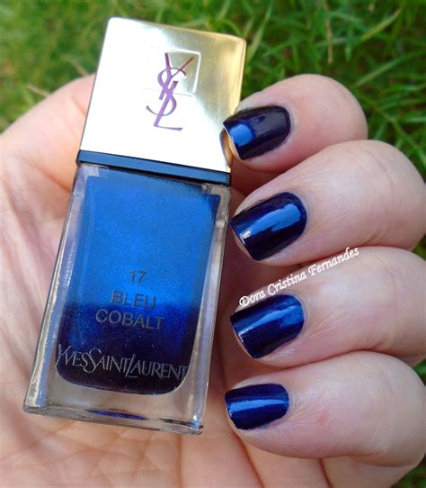 nail polish yves saint laurent|cobalt nail polish.